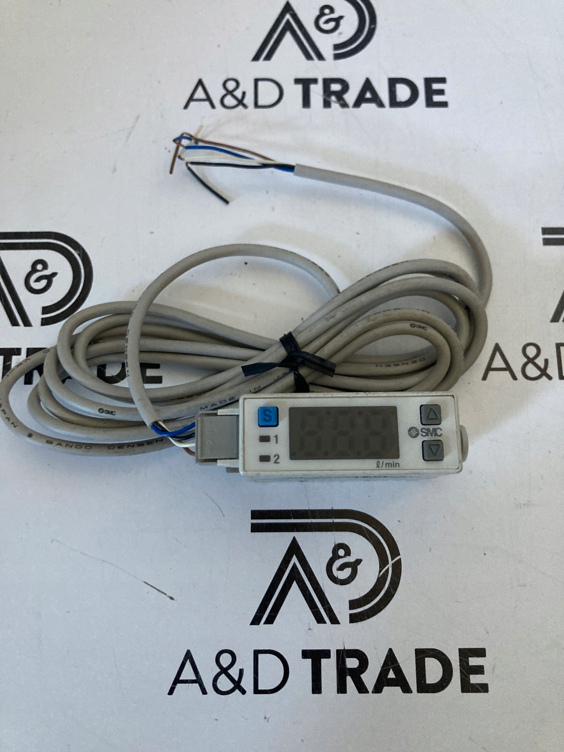 SMC PFM711-C6-F PFM7, Digital Air Flow Sensor, 2-Color Display, IP40, 0.2-100 Lpm, PFM711-C6-F — Accessori generali